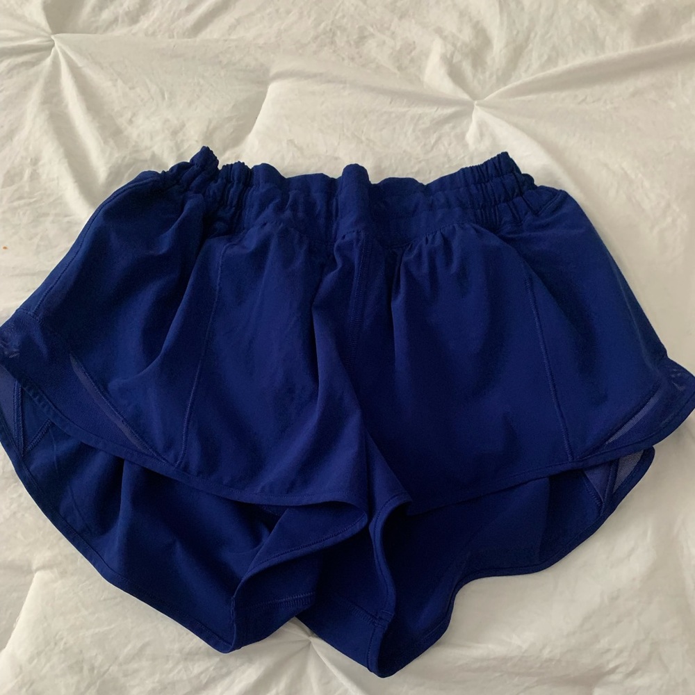 dark blue hotty hot shorts